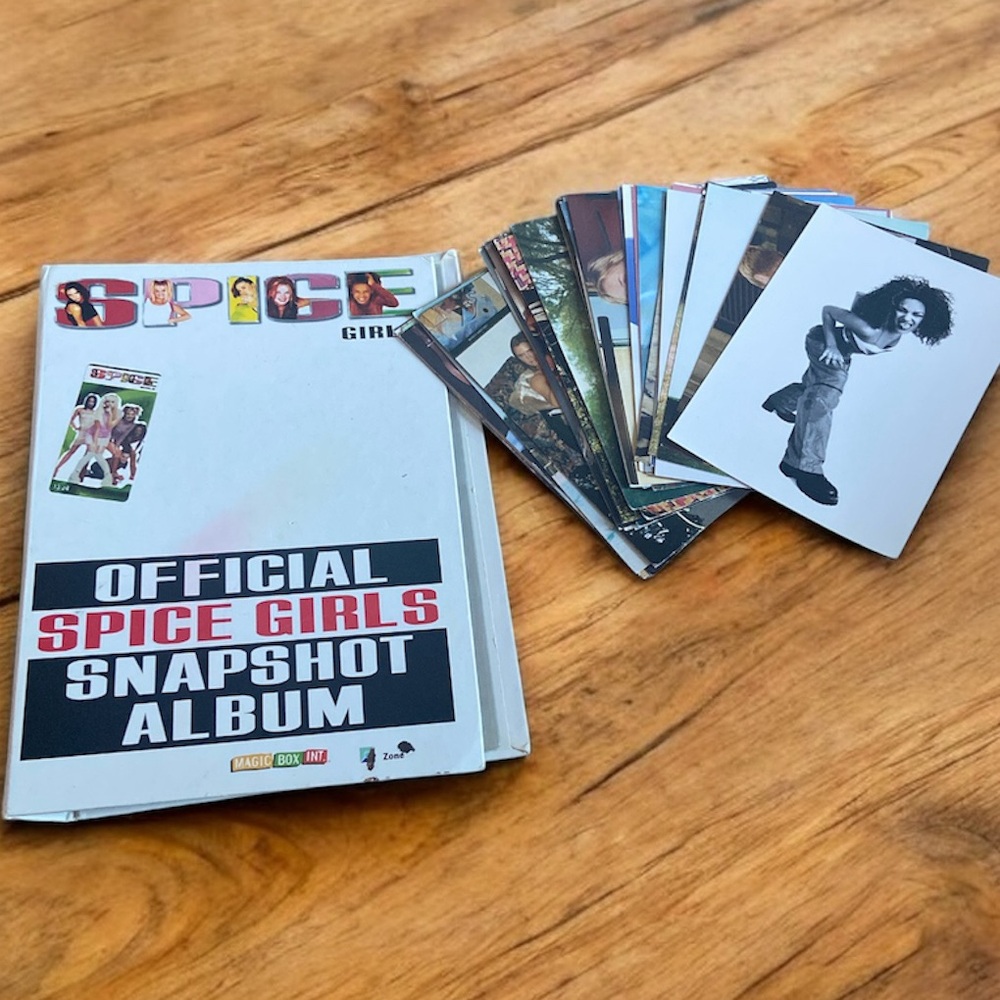 Vintage 90s Spice Girls Official Snapshot Album & photos